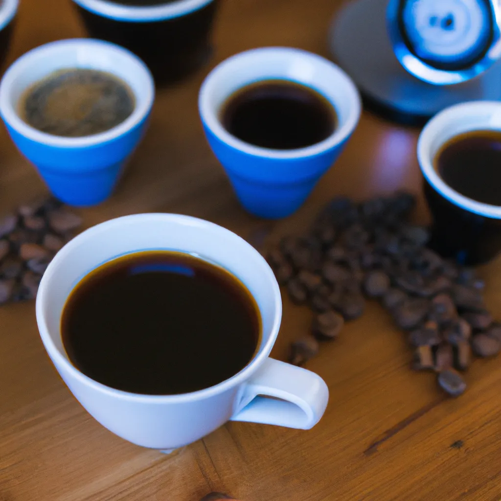 Dokładne pomiary zawartości kofeiny w różnych objętościach kawy