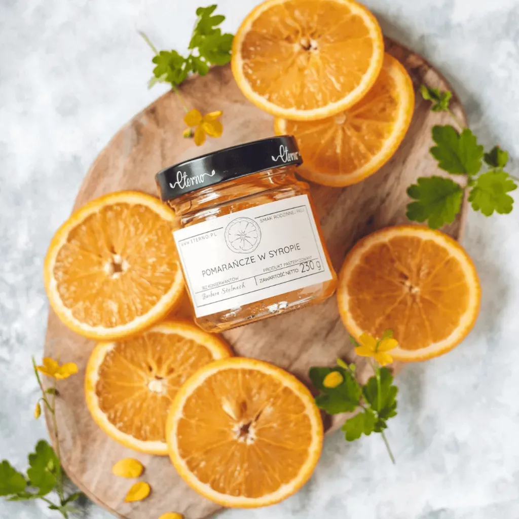 owoce w syropie