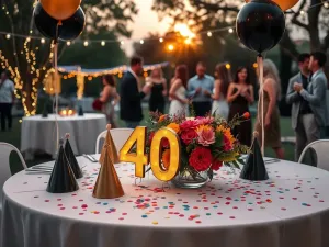 Co zorganizować na 40 urodziny? Pomysły na niezapomniane przyjęcie