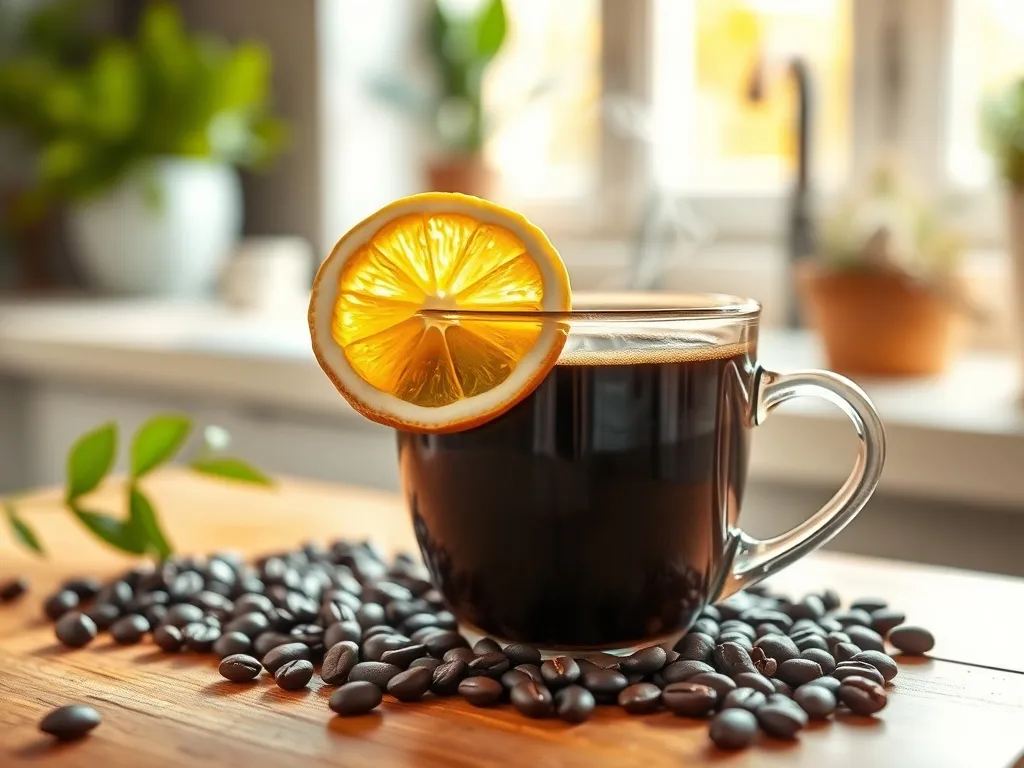 Kawa z cytryną – właściwości i korzyści zdrowotne