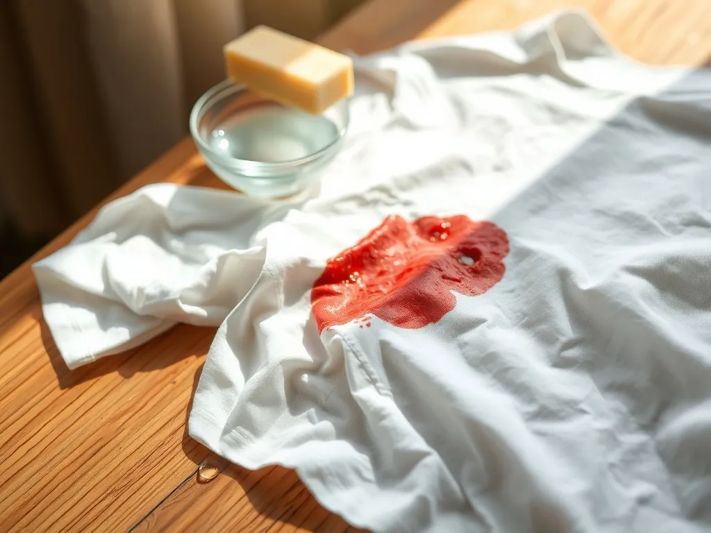 Jak zmyć krew z ubrań? Skuteczne metody na plamy z krwi