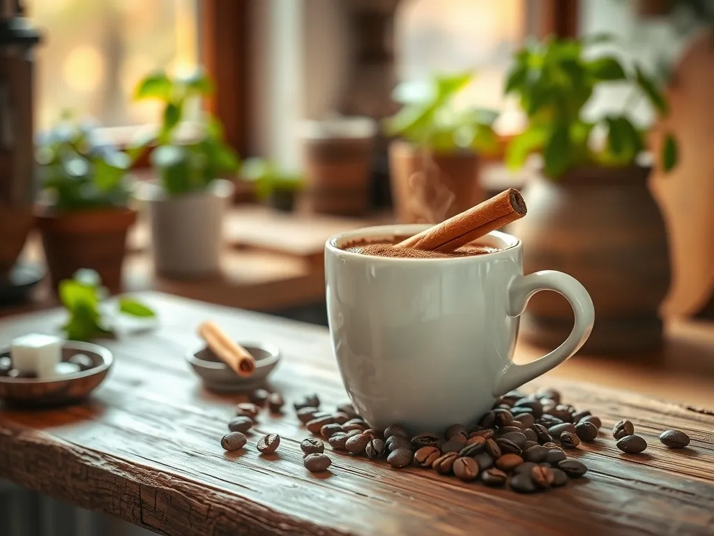 Kawa z cynamonem: odkryj zdrowe właściwości i przepisy
