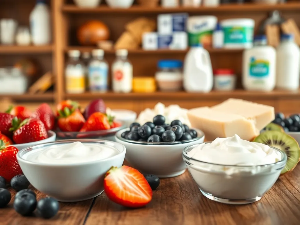 Które produkty mleczne są najmniej kaloryczne? Sprawdź naszą listę!